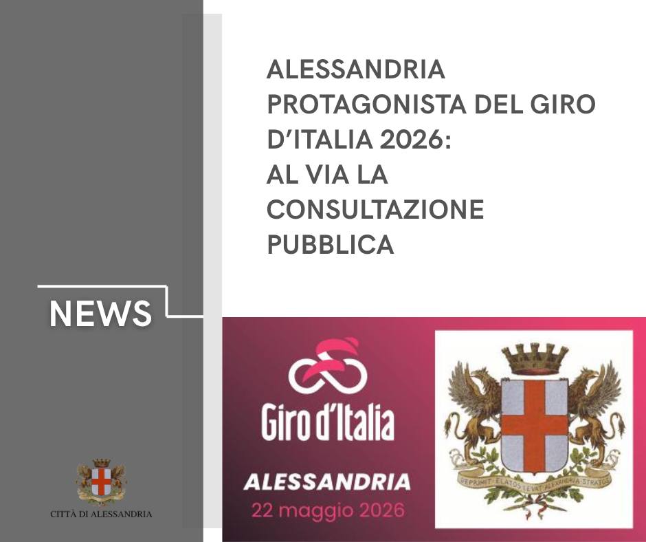 Alessandria accoglie il Trofeo Senza Fine: al via gli eventi per il Giro d’Italia
